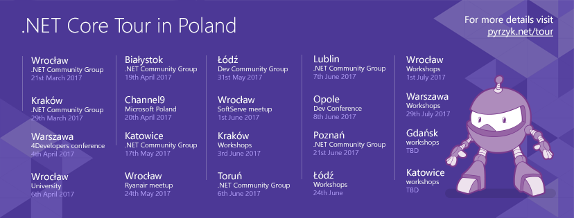 .NET Core Tour